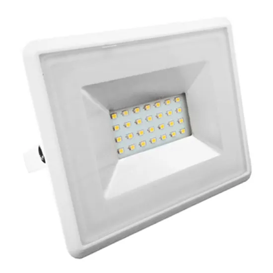 LED прожектор V-TAC  20 W, 230 V, 6500 K, бял, VT-4021