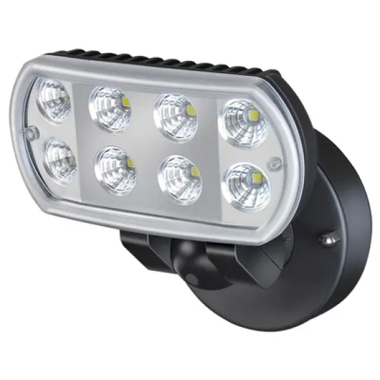 LED прожектор Hugo Brennenstuhl  12.2 W, 230 V, 5600 K, черен, L801