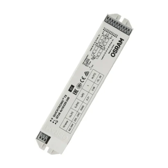 Дросел Osram за луминесцентна лампа електронен 4х18 W, 230 V, 20 IP, Quicktronic QTz8