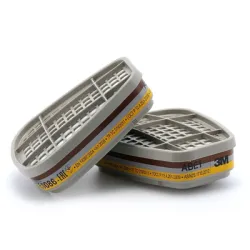 Филтър 3M за полумаски и маски с байонет 2 бр., 6057