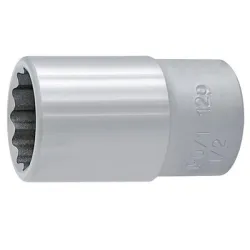 Вложка Unior инчова с вътрешен 12-стен 9/16 х 1/2, 38 мм, 190/1