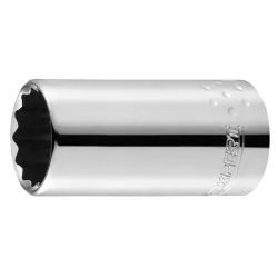 Вложка Expert милиметрова с вътрешен 12-стен удължена 32 мм х 1/2, 79 мм Вложка Expert милиметрова с вътрешен 12-стен удължена 32 мм х 1/2, 79 мм