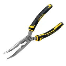 Клещи Stanley телефонни островърхи извити, с изолация 200 мм, 1.5 мм, FatMax