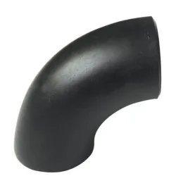 Коляно Khanna черно безшевно за заваряване 168 мм, 6