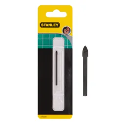 Свредло Stanley за стъкло и керамика с твърдосплавна пластина 3 мм, 58 мм, STA53252 Свредло Stanley за стъкло и керамика с твърдосплавна пластина 3 мм, 58 мм, STA53252