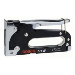 Такер Bosch механичен метален за скоби тип 53 - 4-8 мм, HT 8 Такер Bosch механичен метален за скоби тип 53 - 4-8 мм, HT 8