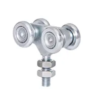 Количка Estebro за плъзгащи се врати за горно водене ф 23х22 мм, с 4 бр, стоманени ролки, 22 мм, U-30