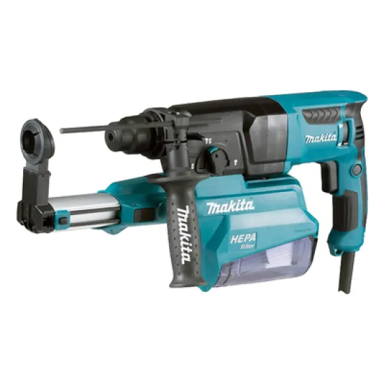 Перфоратор Makita електрически  SDS-plus, 800 W, 2.4 J, 0-4600 уд./мин, HR2650