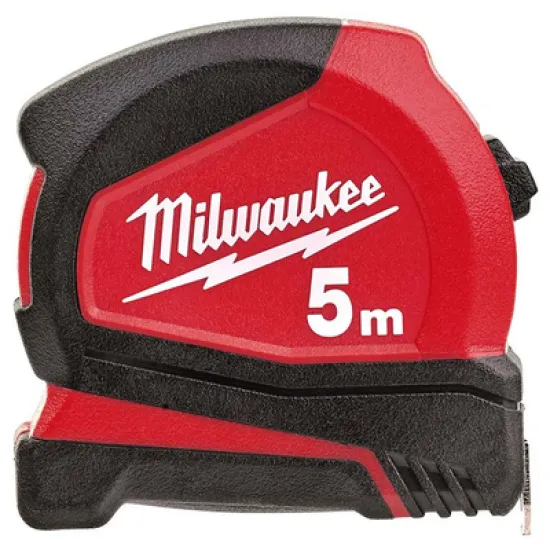 Ролетка Milwaukee гумирана противоударна  5 м Pro compact C5/25