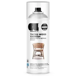 Лак Cosmos Lac спрей за дърво  0.4 л, тик