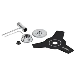 Диск за косене на трева Bosch метален  комплект ф 230x25.4x2 мм, 3 z, GRT 18V-33, GFR 18V-23 Диск за косене на трева Bosch метален  комплект ф 230x25.4x2 мм, 3 z, GRT 18V-33, GFR 18V-23