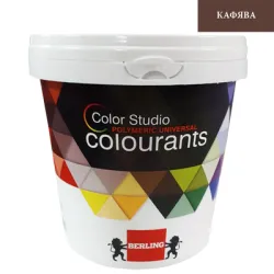 Боя Berling пигментна паста 1 л, кафява, RAL 97546, Color Studio ST Боя Berling пигментна паста 1 л, кафява, RAL 97546, Color Studio ST