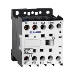 Контактор Elmark променливотоков  3P (3 NO), 1 NO, 220 V, 6 A, LT1-HK