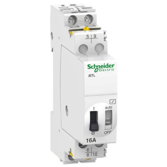 Блок Schneider Electric за импулсно реле разширителен 16 A, 1 NO 1 NC, 1 NO + 1 NC, AC/DC, 230 V, Acti 9 IETL iTL 16