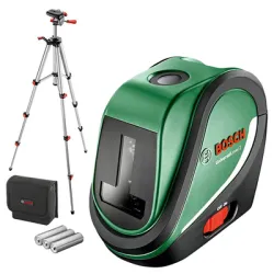 Нивелир Bosch лазерен линеен с 2 лъча 10 м, 0.5 мм/м, Universal Level 2 Нивелир Bosch лазерен линеен с 2 лъча 10 м, 0.5 мм/м, Universal Level 2