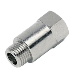 Муфа-нипел Aignep пневматична удължена 2x1/4, 35 мм, 2070