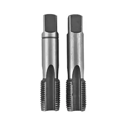 Метчик Bucovice тръбна резба комплект I и II BSP 3/4 , HSS, 2 бр., 14 навивки