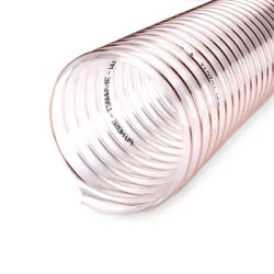 Маркуч Vacuflex полиуретанов за аспирация усилен 102 мм, смукателен, 0.25 bar, 0.075 bar, полиуретан, PU 400 C