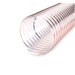 Маркуч Vacuflex полиуретанов за аспирация усилен 140 мм, смукателен, 0.25 bar, 0.075 bar, полиуретан, PU 400 C