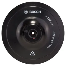 Подложна шайба Bosch за бормашина с велкро 125 мм Подложна шайба Bosch за бормашина с велкро 125 мм