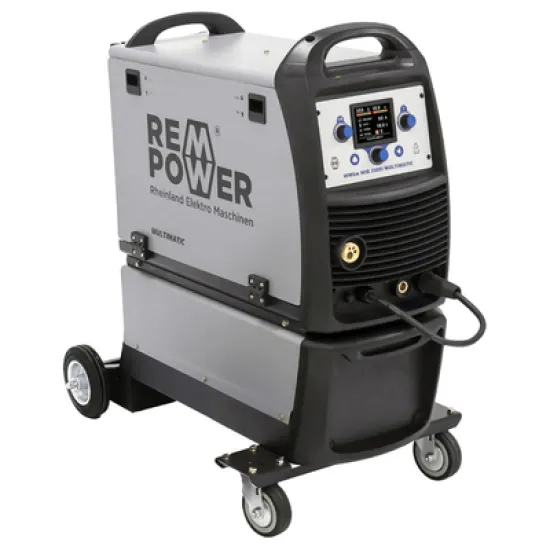 Апарат заваръчен REM Power MIG-MAG, TIG и MMA стомана 0.6-1 мм, 250 A, 230 V, WMEm 250DI