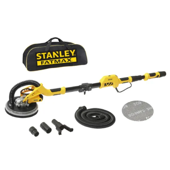 Шлайф Stanley орбитален за стени и тавани електрически ф 225 мм, 750 W, 600-1700 об./мин, SFMEE500S