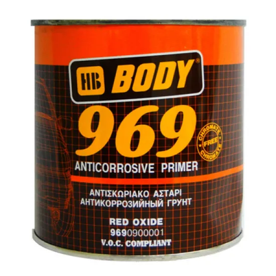 Грунд Body автобояджийски  1 л, кафяв, 1 л, кафяв, RAL 969, 969