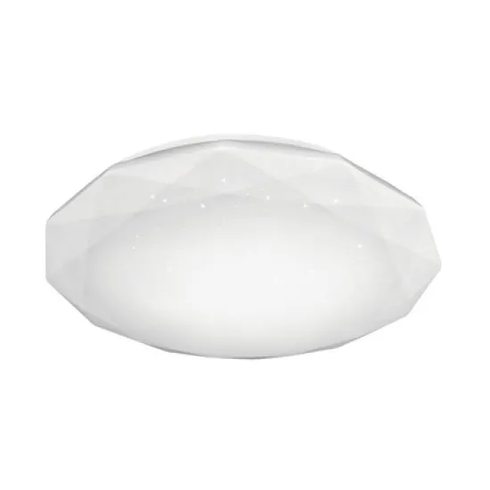 LED плафониера Vivalux интериорна  230 V, 36 W, ф 395 мм, 3000-6400 K, 2350-2880 lm, бяла, Jewel LED