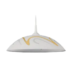 Полилей Vivalux стационарен  230 V, 100 W, E27, 400 мм, бял с шарка, Olbia Ambra