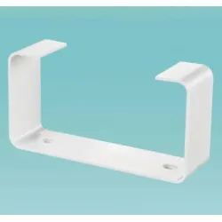 Скоба Vents за монтаж на въздуховод PVC 120х60 мм, бяла Скоба Vents за монтаж на въздуховод PVC 120х60 мм, бяла