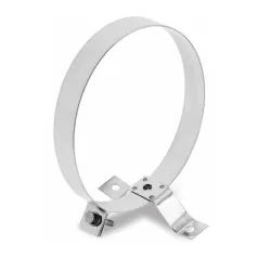 Скоба Atritube за стенен монтаж на димоотвод неръждаема ф 80 мм, AC-HAW-SS