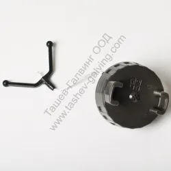 Капачка Husqvarna за резервоар за гориво за моторна коса за 525RS, 525LS, 525LST, 525HF3S, 322L, 525RK, 525RJX Капачка Husqvarna за резервоар за гориво за моторна коса за 525RS, 525LS, 525LST, 525HF3S, 322L, 525RK, 525RJX