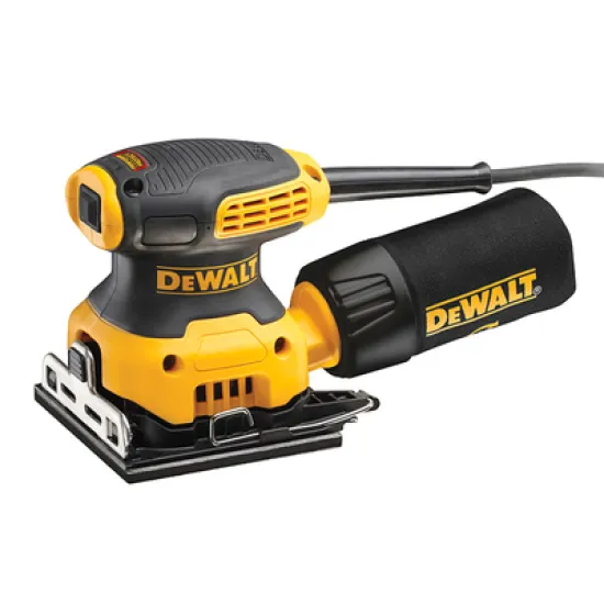 Виброшлайф DeWALT електрически с правоъгълна плоча 230 W, 108x115 мм, 28 000 хода/мин, DWE6411