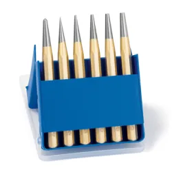 Пробой Rennsteig комплект 1-5 мм, 6 бр. Пробой Rennsteig комплект 1-5 мм, 6 бр.