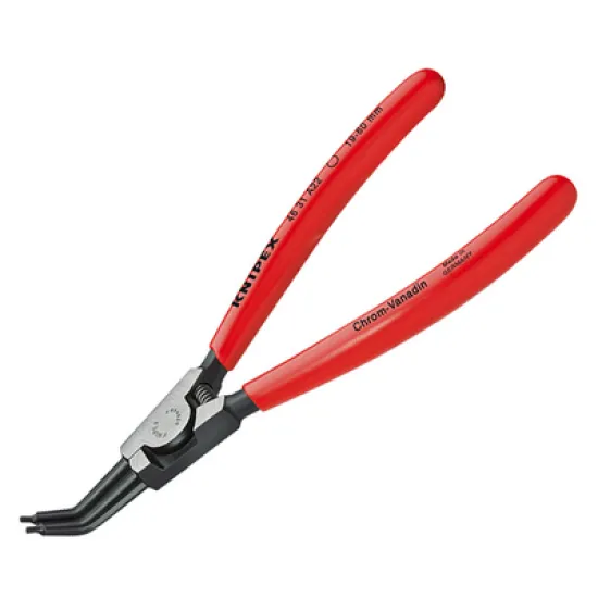 Клещи Knipex зегер извити с изолация 130 мм, 3-10 мм, 46 31 A02