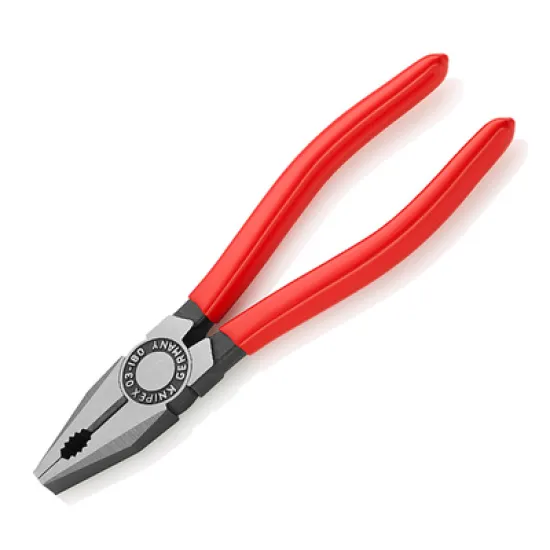 Клещи Knipex комбинирани с изолация 180 мм, 2.2 мм, 03 01 180