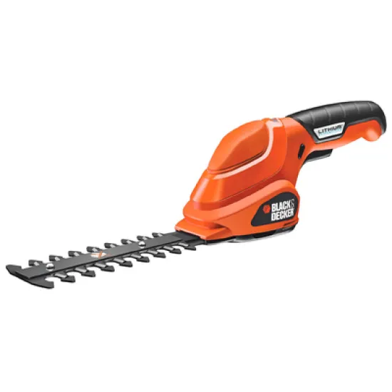 Ножица Black & Decker градинска акумулаторна за храсти 3.6 V, 1.1 Ah, 150 мм, GSL300