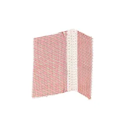 Профил Baumit за шпакловка ъглов PVC с мрежа 100х150 мм, 2.5 м, Profile