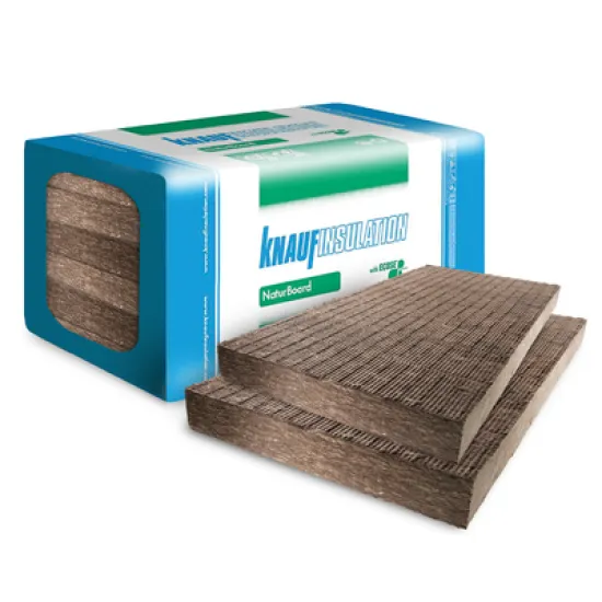 Каменна вата Knauf Insulation за под  20x600x1000 мм, 9 м2/опак., NaturBoard Pod Standard