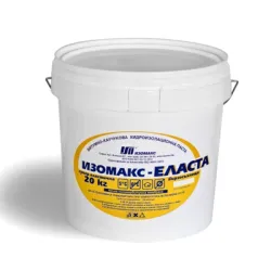 Мембрана Isomax хидроизолационна за покриви и тераси битумна 20 кг, черна, Elasta