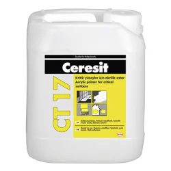 Грунд Henkel за бои и мазилки дълбокопроникващ 10 л, безцветен, Ceresit CT 17 Грунд Henkel за бои и мазилки дълбокопроникващ 10 л, безцветен, Ceresit CT 17