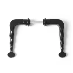 Дръжка Amig за врата черна 125 мм, черна мат, 105