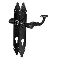 Дръжка Amig за врата секретна 280х72х45 мм, черна мат, 100PB