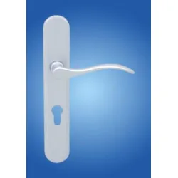 Дръжка Metal реверсивна за секретна брава с цял шилд 240х40 мм, 70 мм, сатен, Elegant