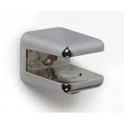 Рафтоносач Rei нерегулируем за стъклен рафт 3-6 мм 17x22 мм, хром мат, R 95 MCC Рафтоносач Rei нерегулируем за стъклен рафт 3-6 мм 17x22 мм, хром мат, R 95 MCC