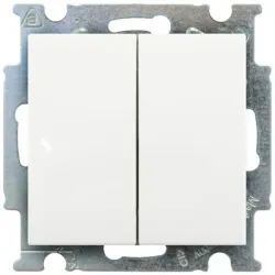 Ключ ABB електрически интериорен сериен скрит монтаж, сх. 5, 10 A, бял, 2006/5 UC-94-507