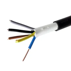 Кабел за въздушни и външни мрежи  NYY, 5x2.50 мм2, черен