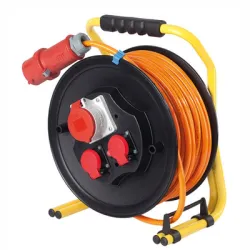 Макара as - Schwabe кабелен удължител  3 гнезда, 30 м, 5x2.5 мм2, ШВПС-В