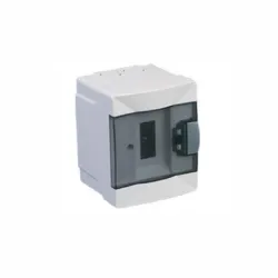 Табло Makel апартаментно открит монтаж 4 модула, 148x144x100 мм, бяло