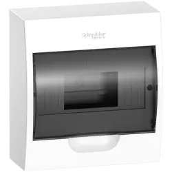Табло Schneider Electric апартаментно за открит монтаж 8 модула, 184х200х94 мм, бяло, Easy 9 Табло Schneider Electric апартаментно за открит монтаж 8 модула, 184х200х94 мм, бяло, Easy 9